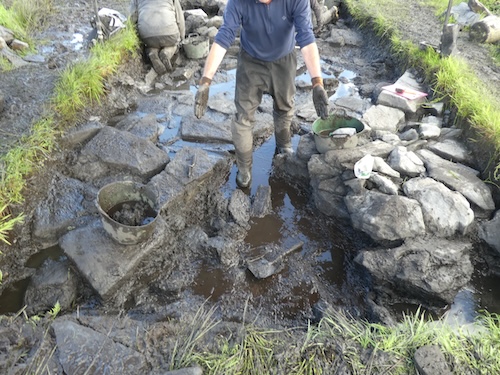 2. The entrance to the monastic oval building.JPG